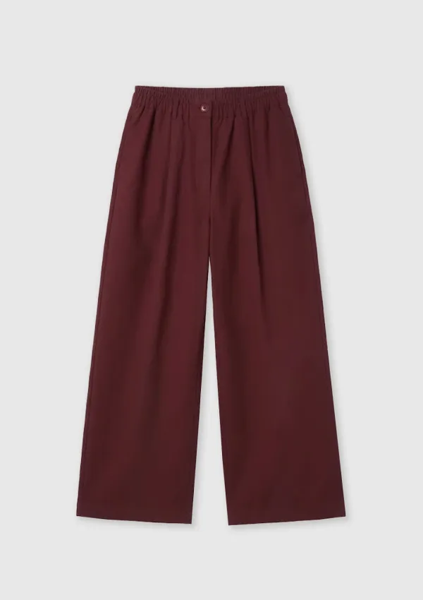 Chilling Pants (Burgundy)
