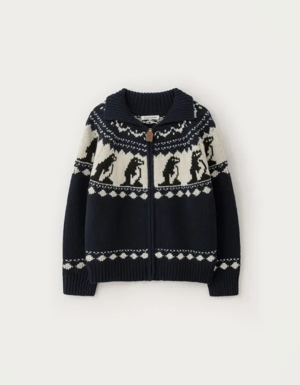 Penguin Cowhichan Zip-Up - Navy