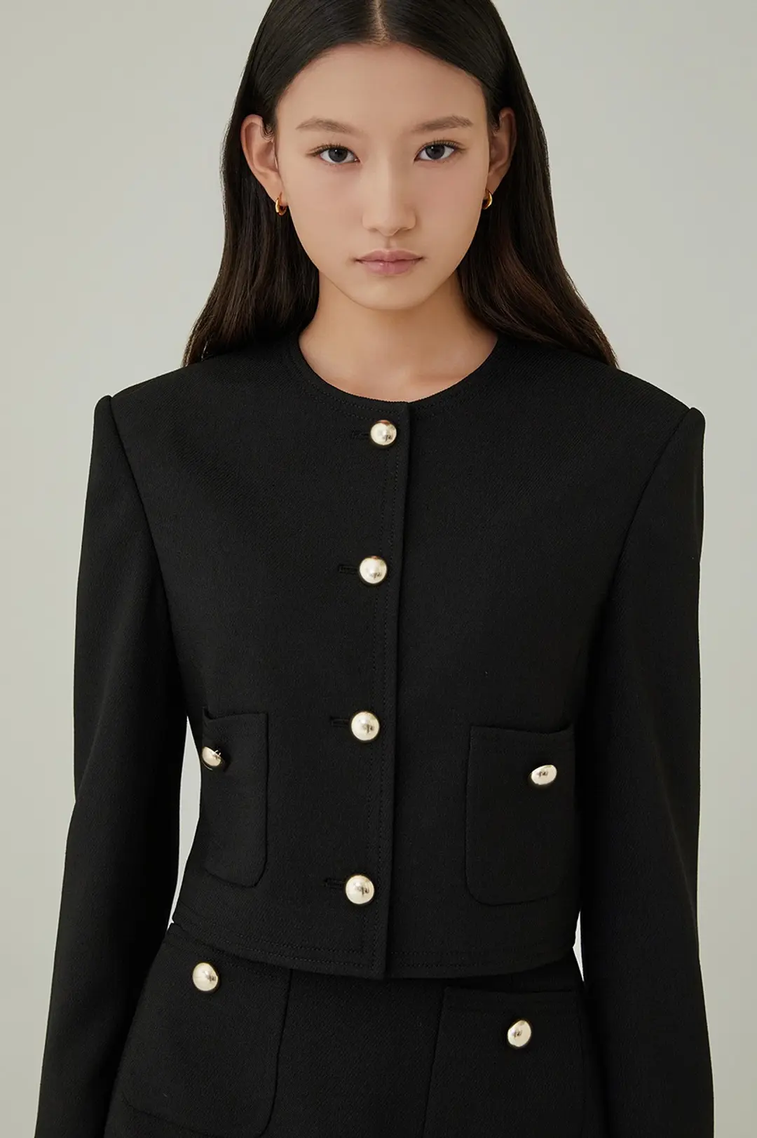 하나보 NO.27 JACKET - BLACK 상품 이미지 1