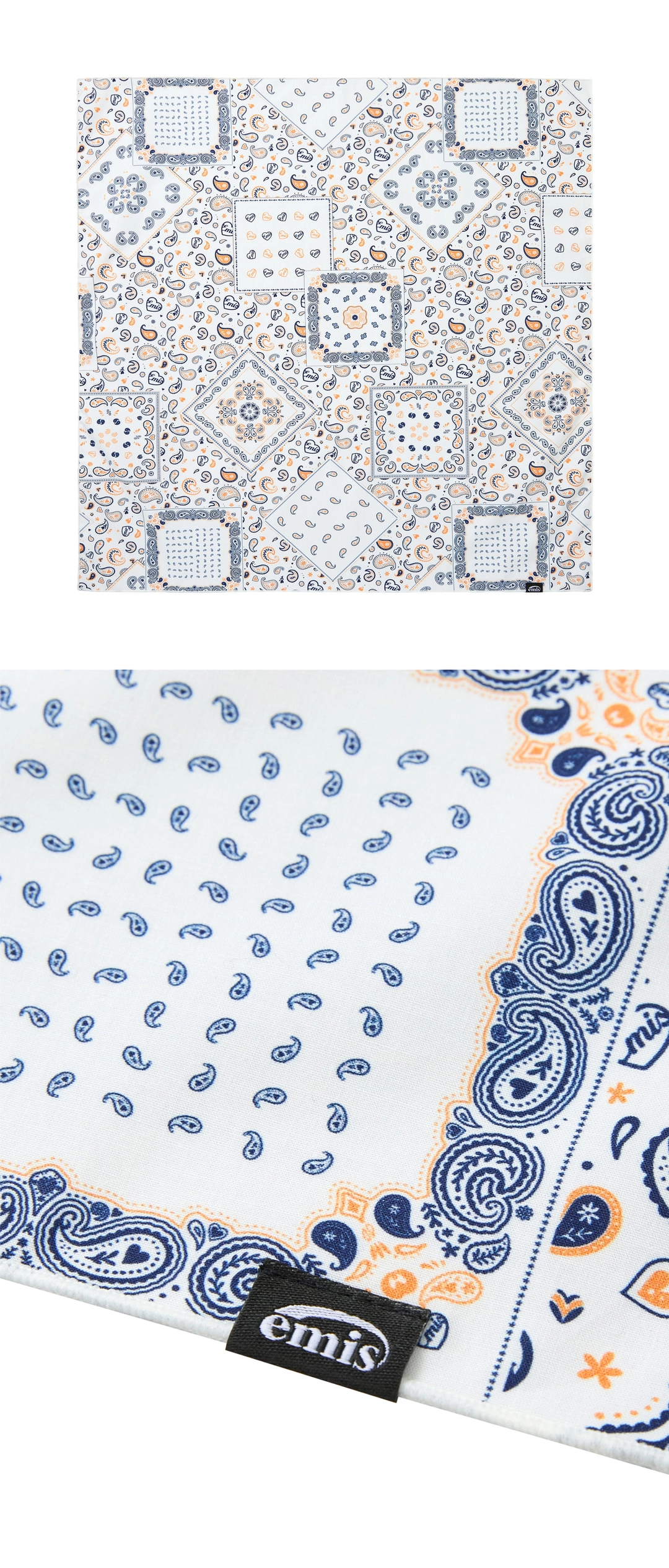 이미스 PAISLEY SCARF-WHITE 상품 이미지 3