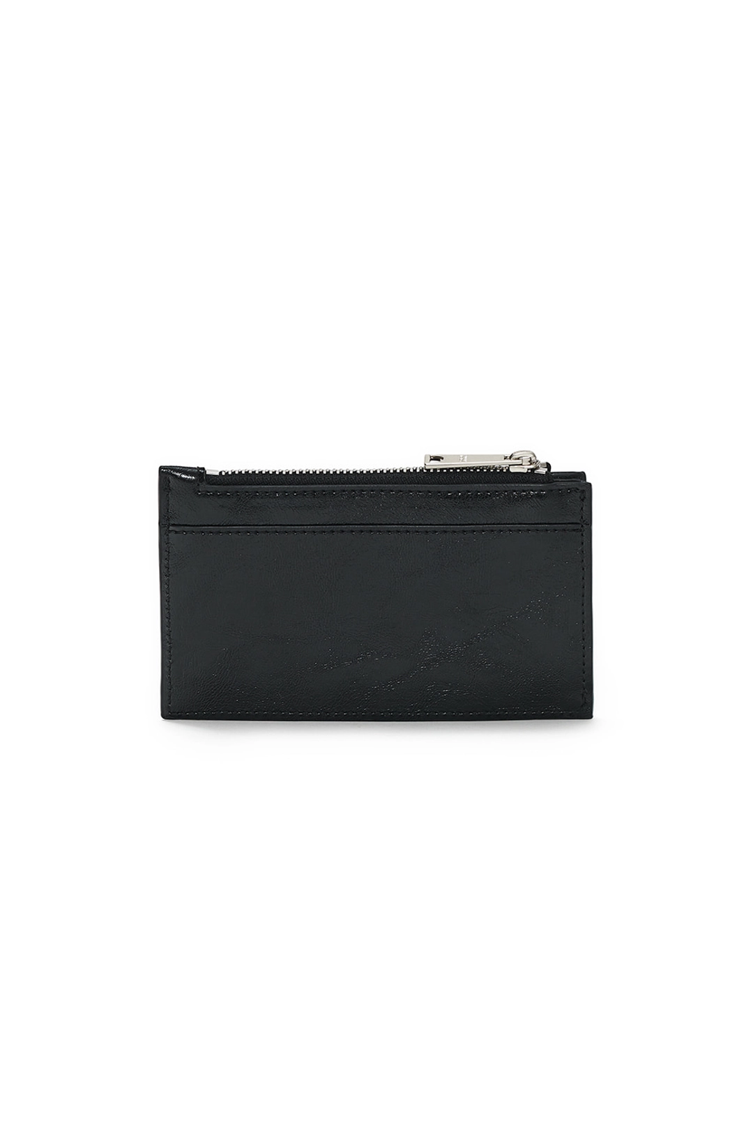썬번프로젝트 FAUX LEATHER M.O.S WALLET, BLACK 상품 이미지 3
