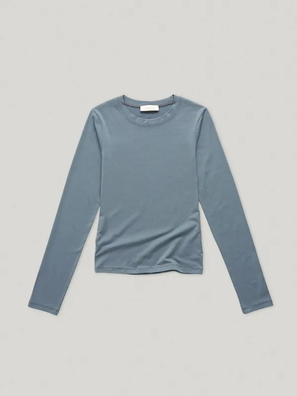 Low Logo Tee Blue Gray (4th)