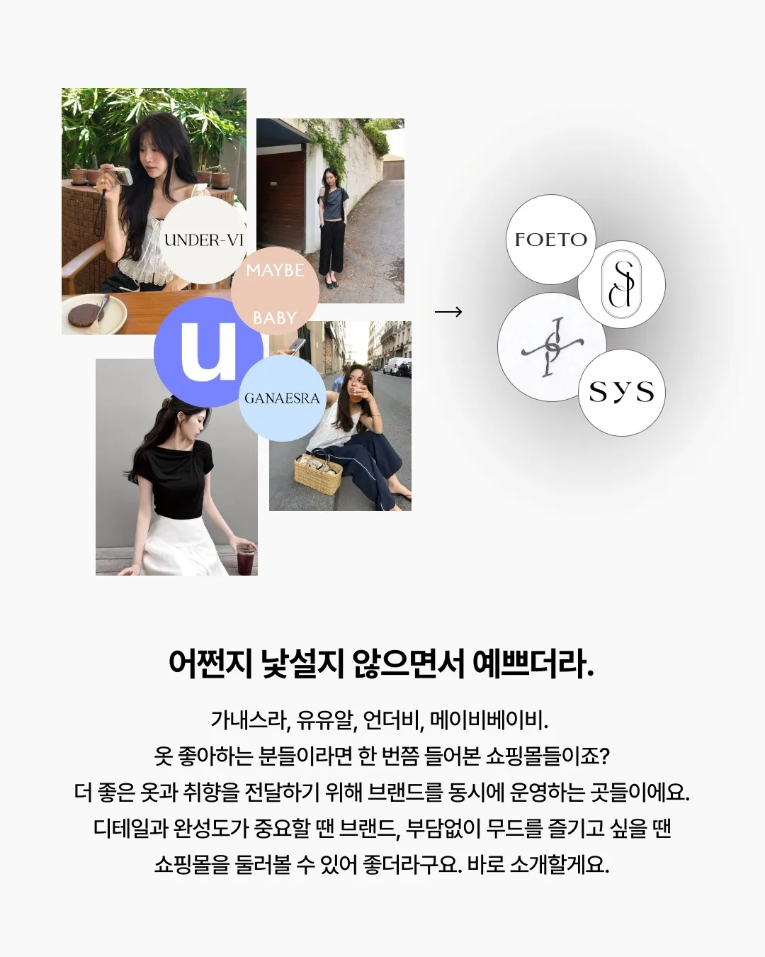 이 브랜드들, 여기 꺼였어? 쇼핑몰의 감각이 브랜드가 된 순간 Figma frame 1