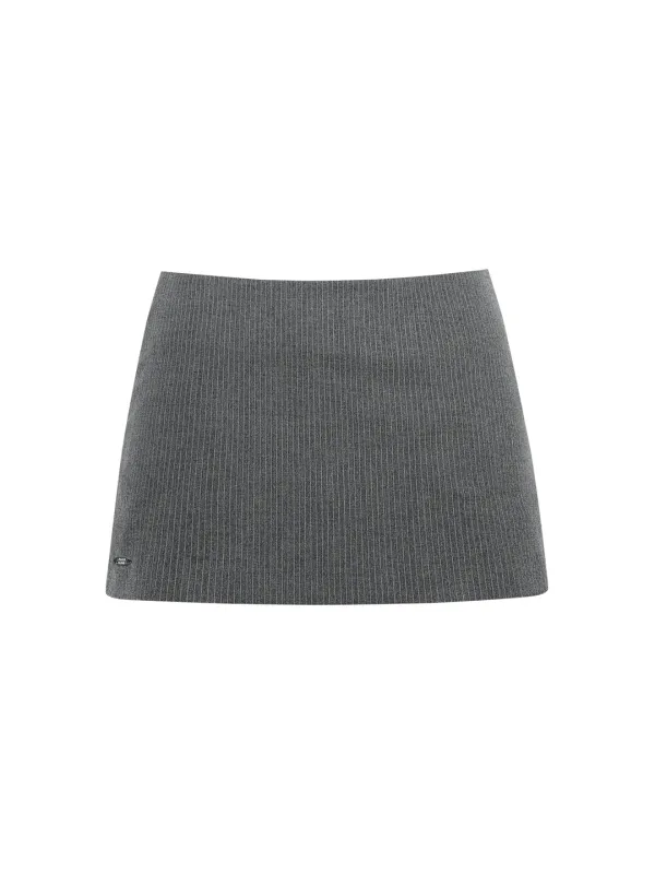 Joe Striped Set-Up Skirt