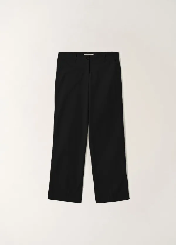 2ND/ Relaxed low-rise pants (Black)