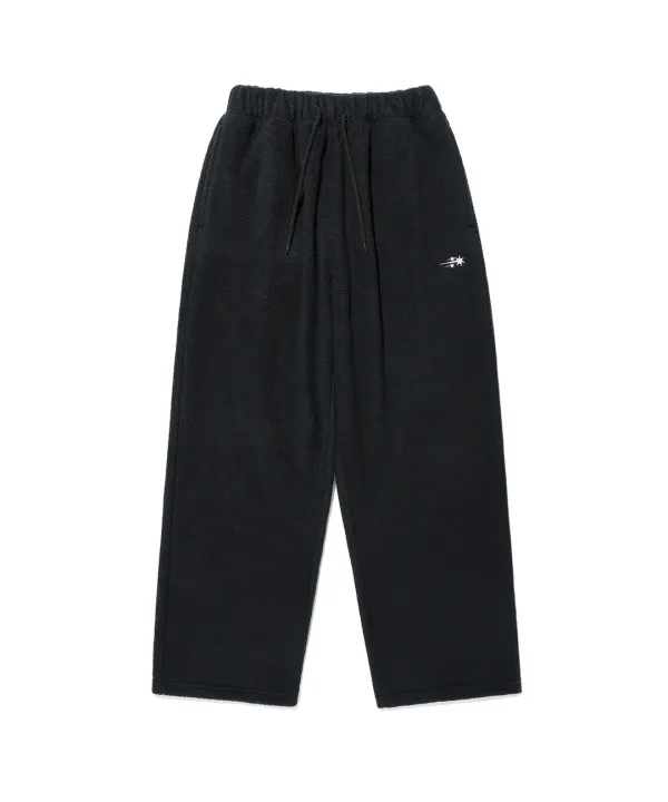 [10/20 11:00 KST] logo brushed fleece sweat pants [black]