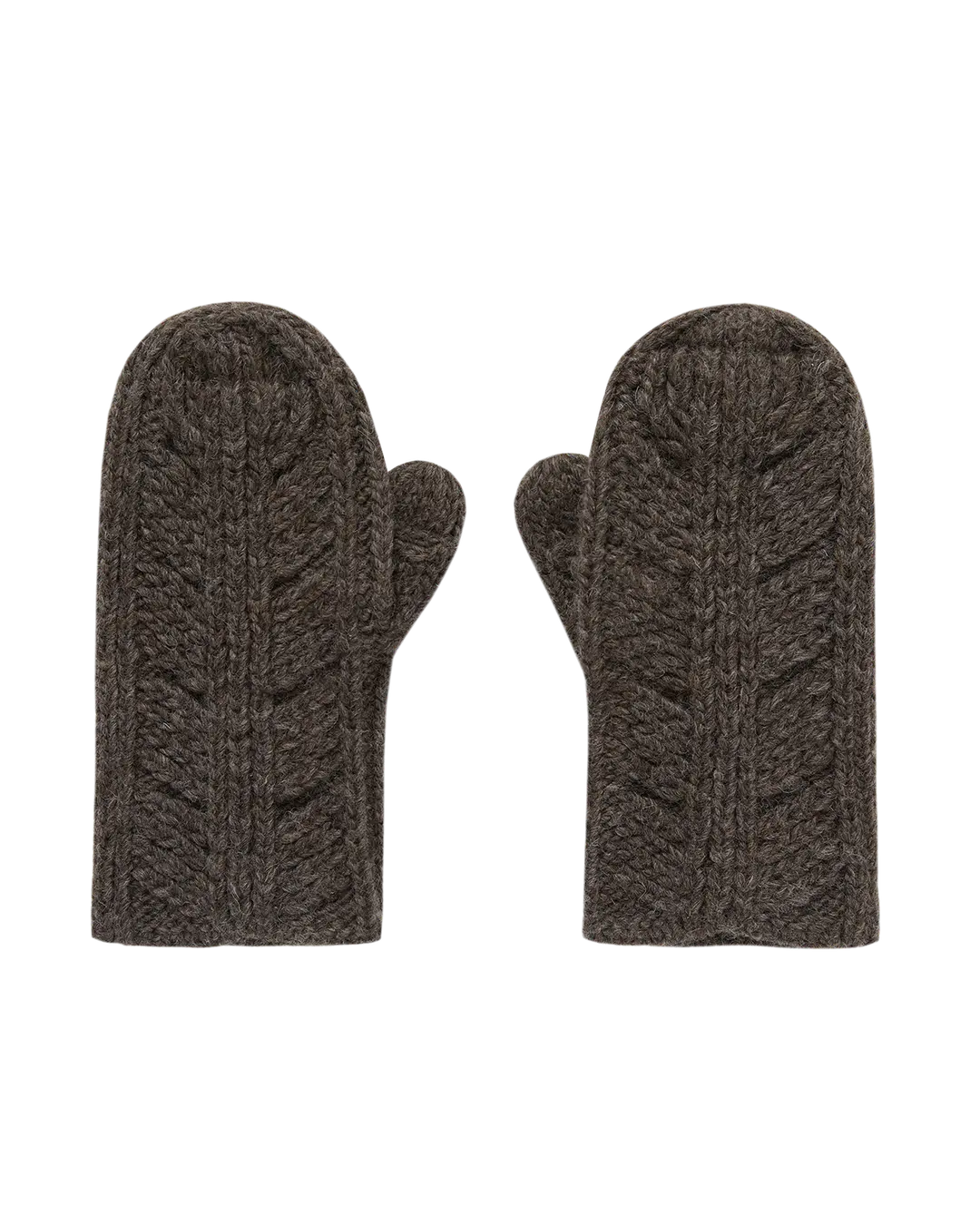 모노크롬 hand leaf gloves (brown) 상품 이미지 1