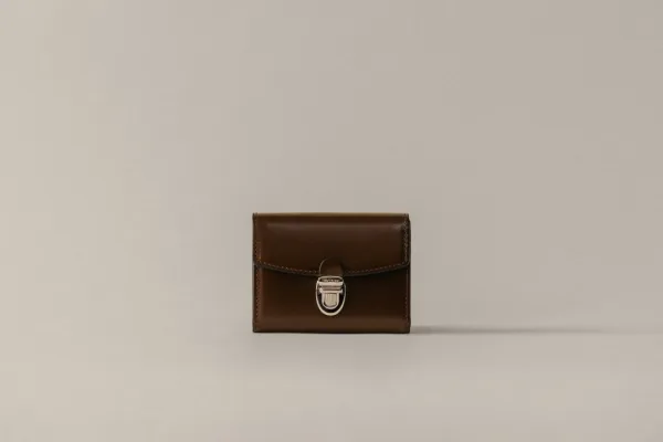 PORTE CARTES LOQUET BROWN