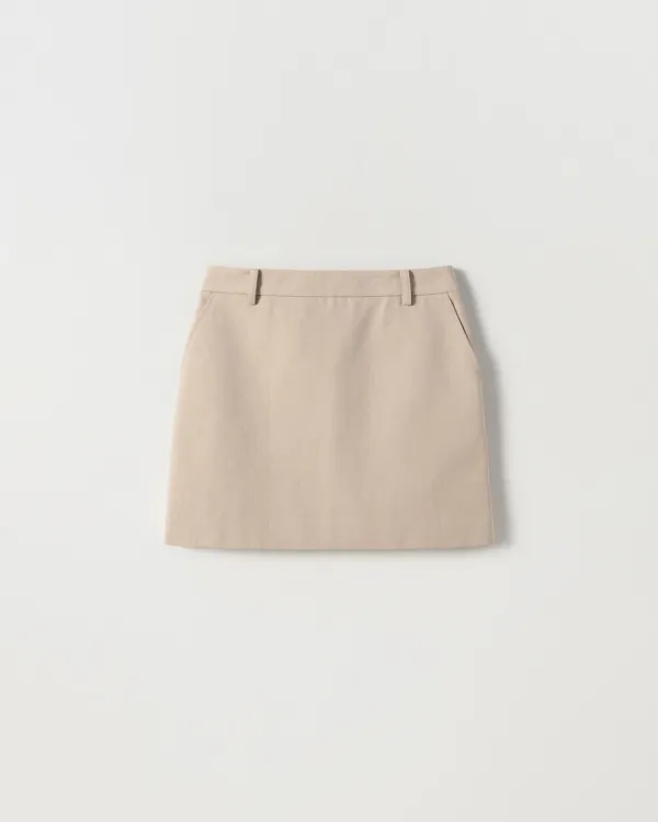 Diene Cotton Mini Skirt