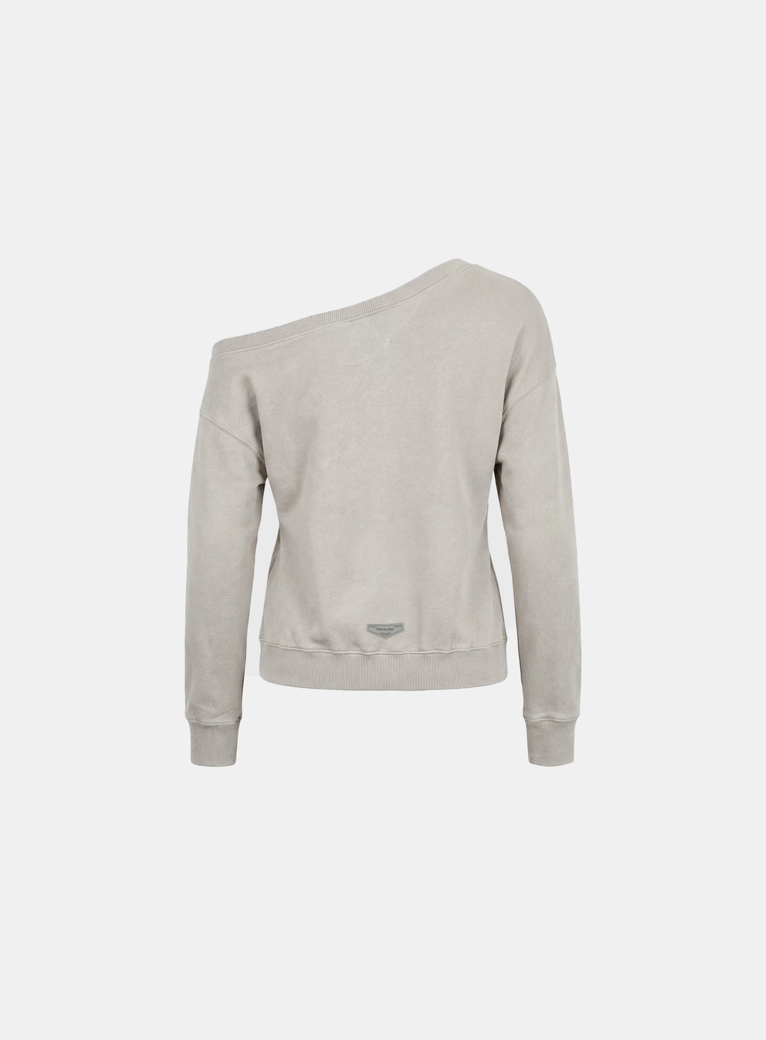 배드블러드 [w-sweatshirt26-005] BS Soft Terry Off-the-Shoulder Sweatshirt - Beige 상품 이미지 2