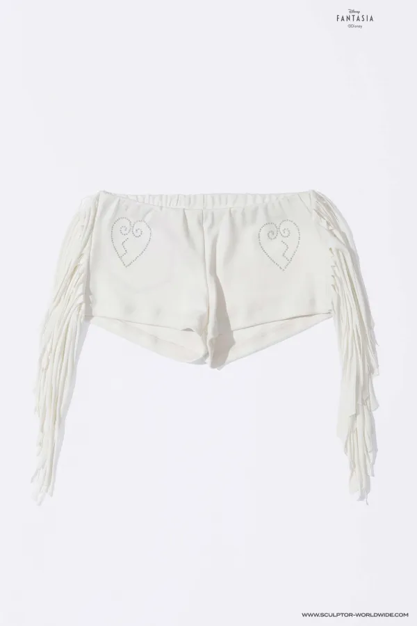 [Sculptor X Fantasia] Western Shorts White