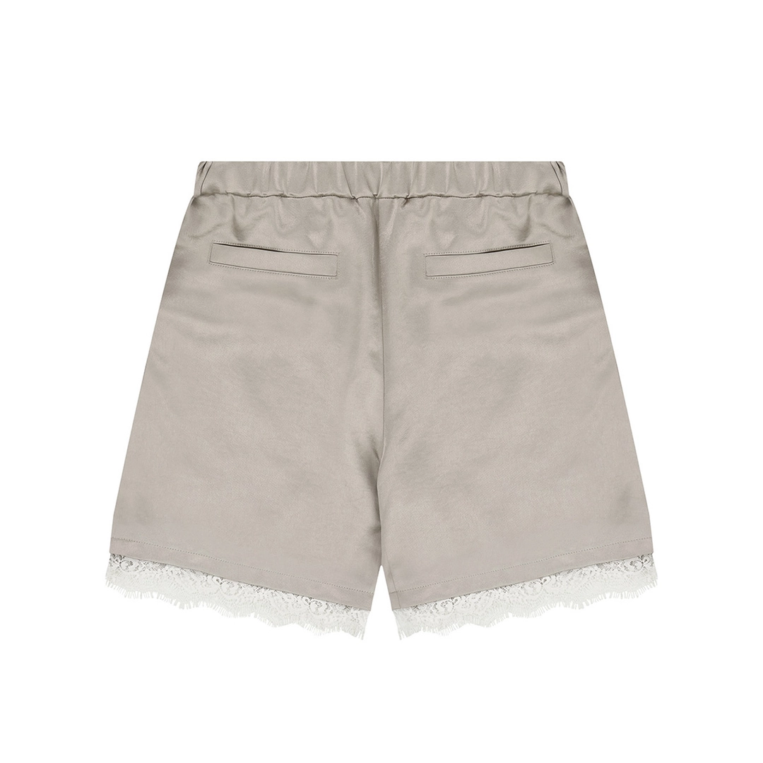 분크 [아울렛] Soft Lace Shorts (소프트 레이스 쇼츠) Grey 상품 이미지 2