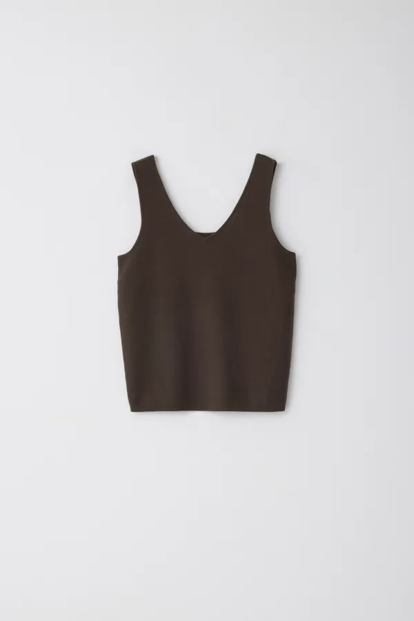 Woody Sleeveless_Mocha
