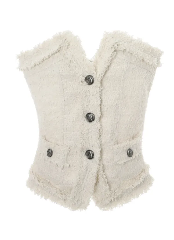 Antique Tweed Top