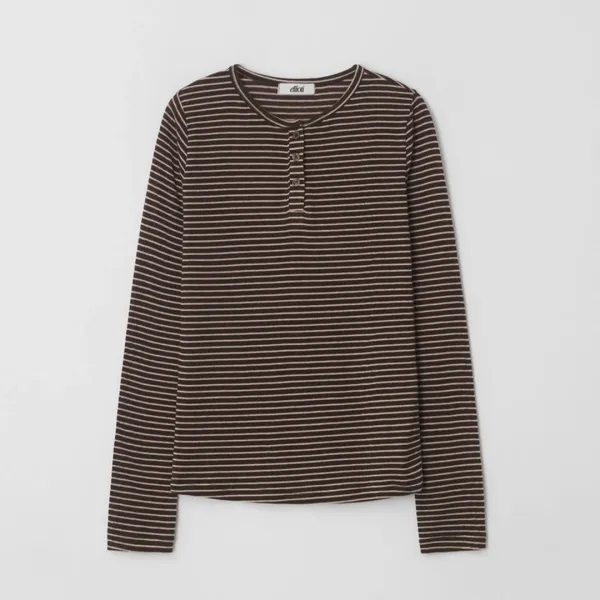 Zenia Wool Tencel Stripe Ts_4Color
