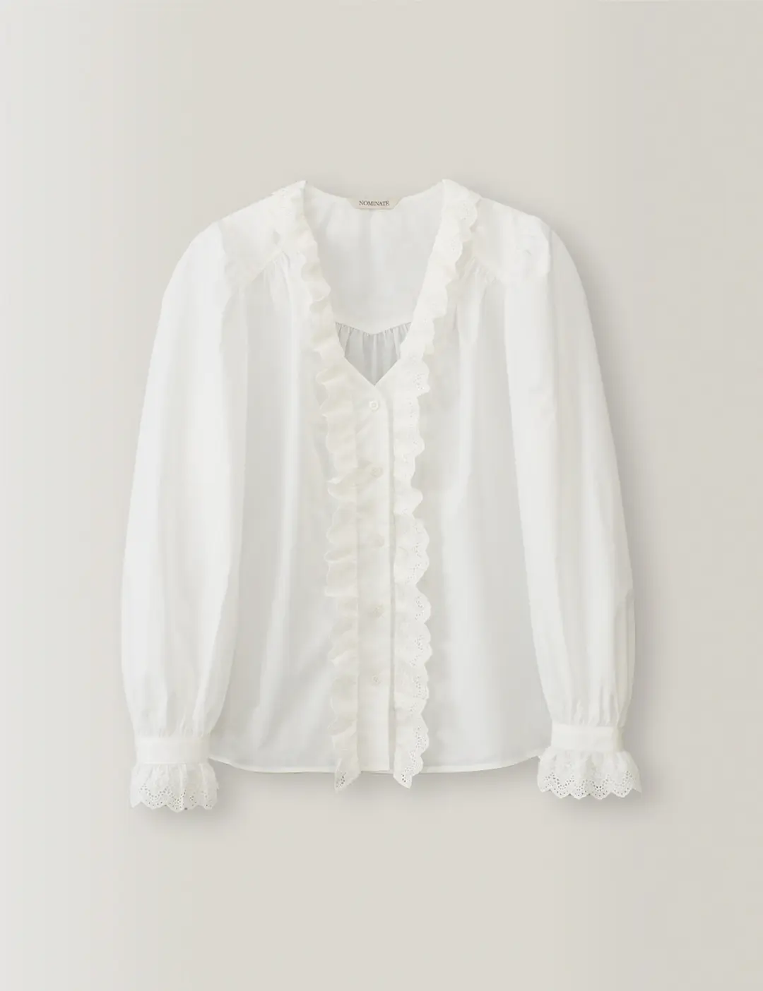 노미나떼 Rayna Blouse (Ivory) 상품 이미지 2