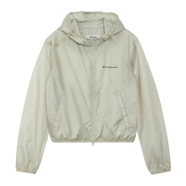(W)WINDBREAKER JACKET - BEIGE
