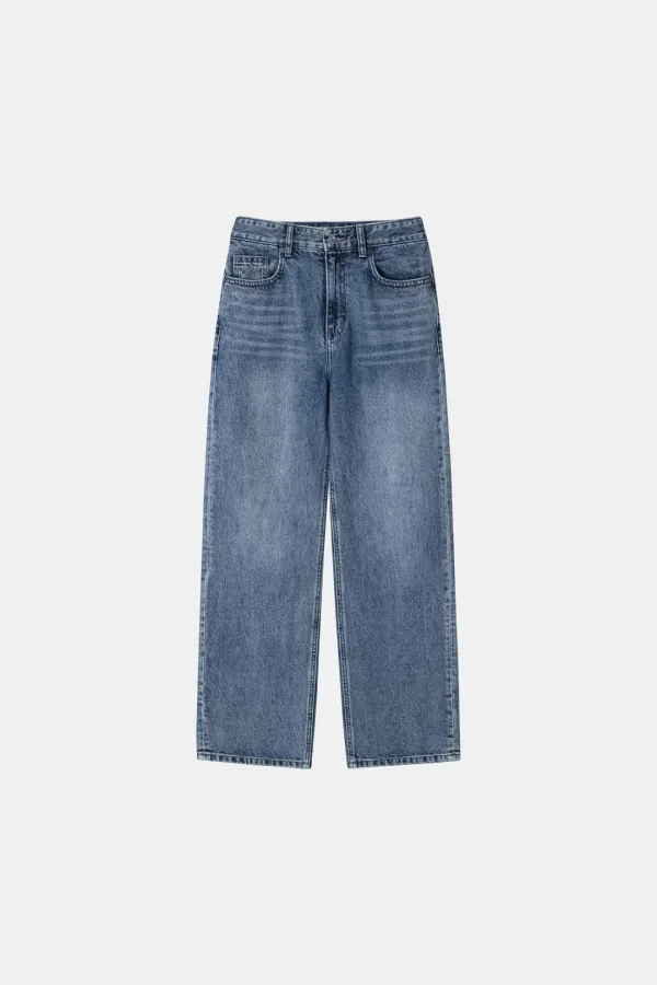Essence Straight Jeans in Vintage blue