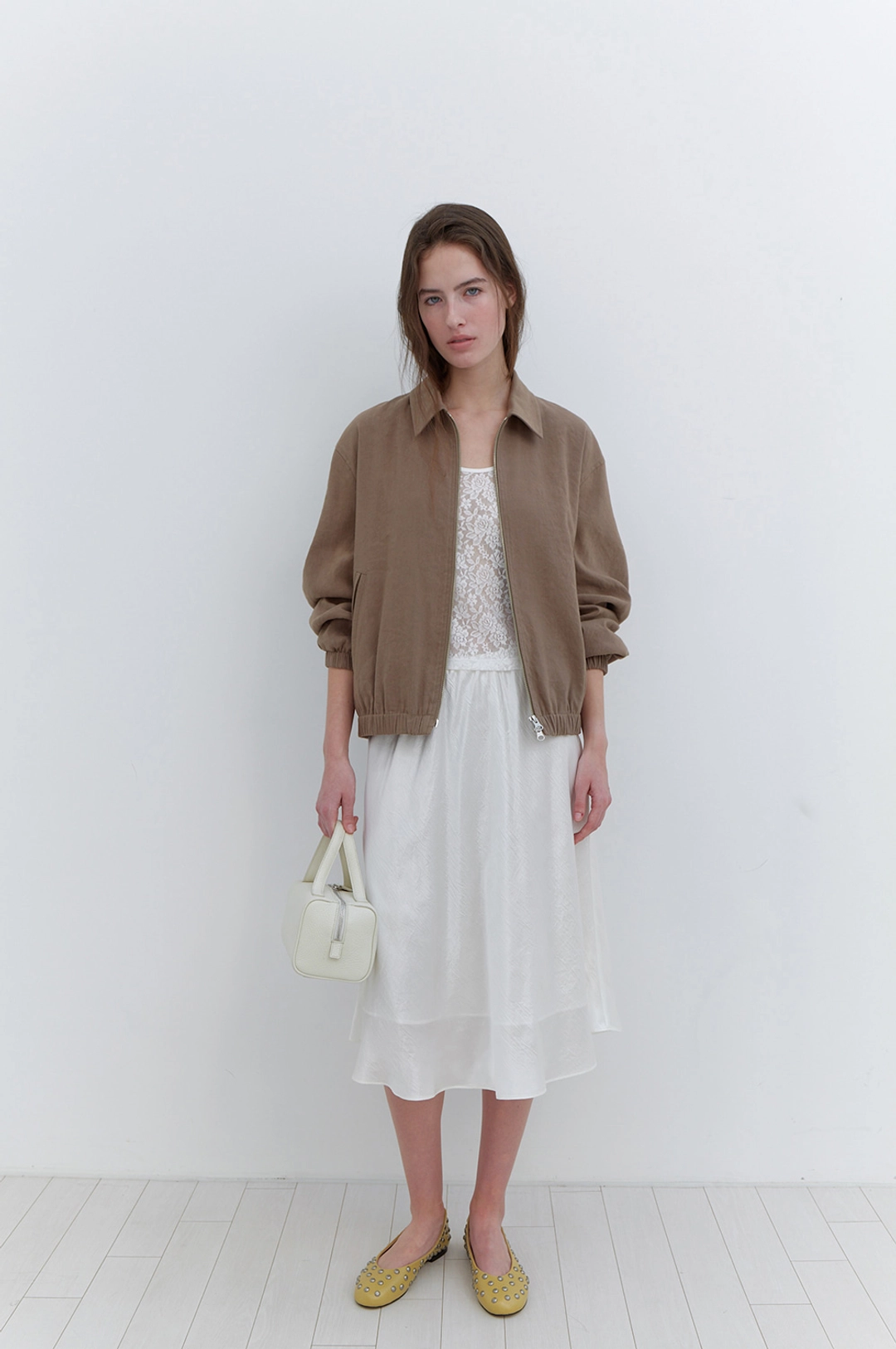 엘오61 Rico Linen Blouson 상품 이미지 1