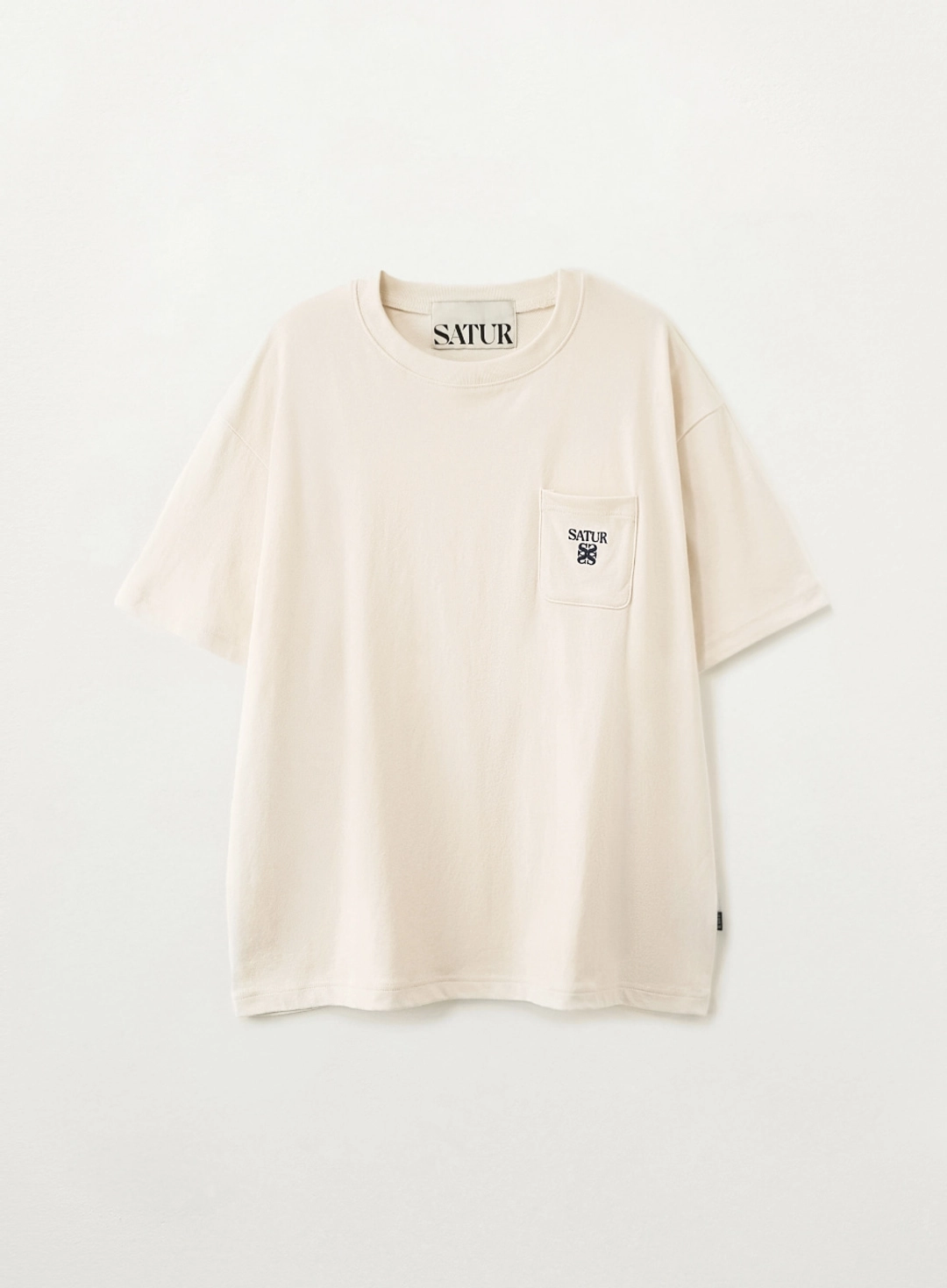 세터 Apero Logo Pocket T-Shirt - Cream 상품 이미지 1