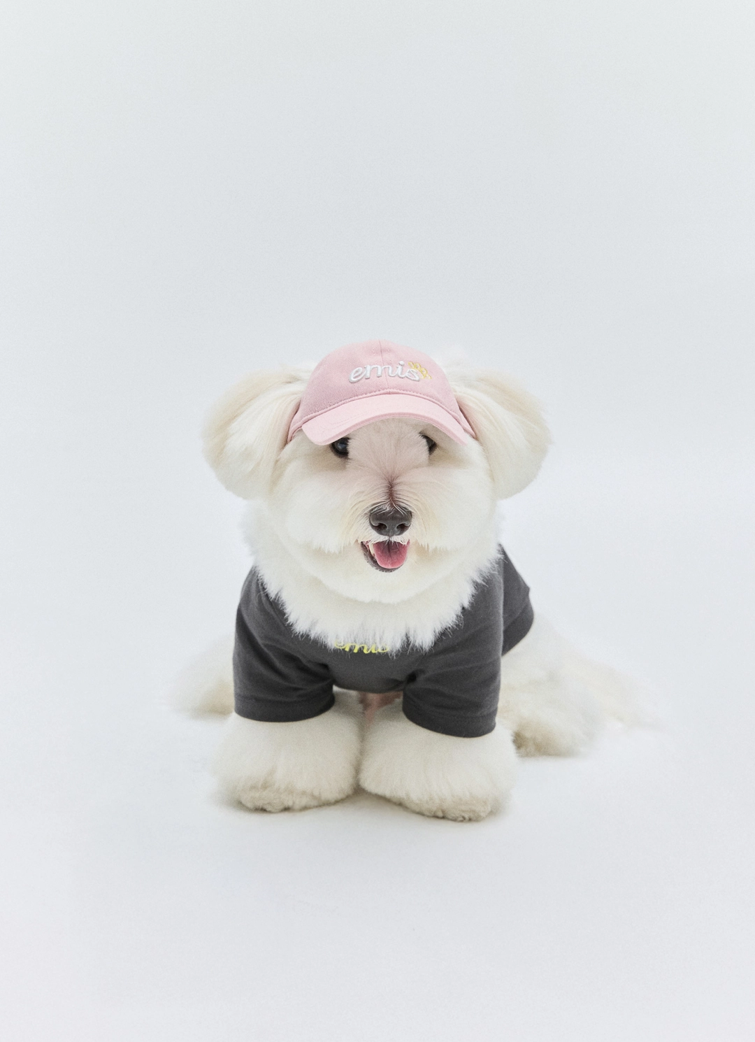 이미스 (PET) LETTERING LOGO BALL CAP-PINK 상품 이미지 2