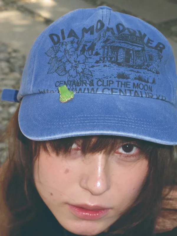 (5/20 예약배송) CENTAUR VINTAGE WASHED BALL CAP_NAVY