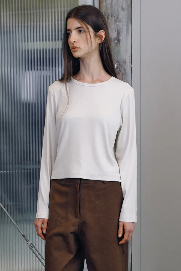 alldy golgi tee - beige - BRENDA BRENDEN