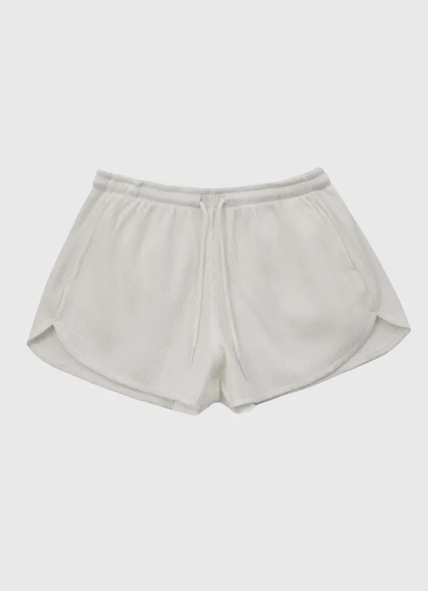Waffle Set-up Banding Shorts
