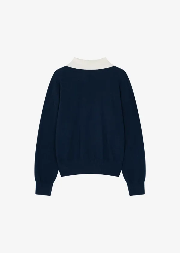 DONNER COLLAR KNIT [2COLOR]