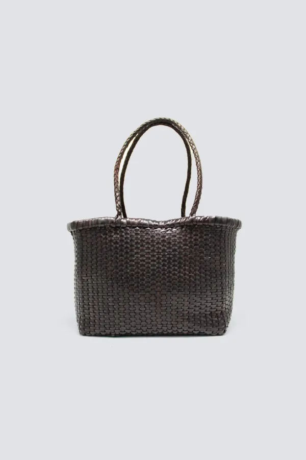 B Weave Small Dark Brown