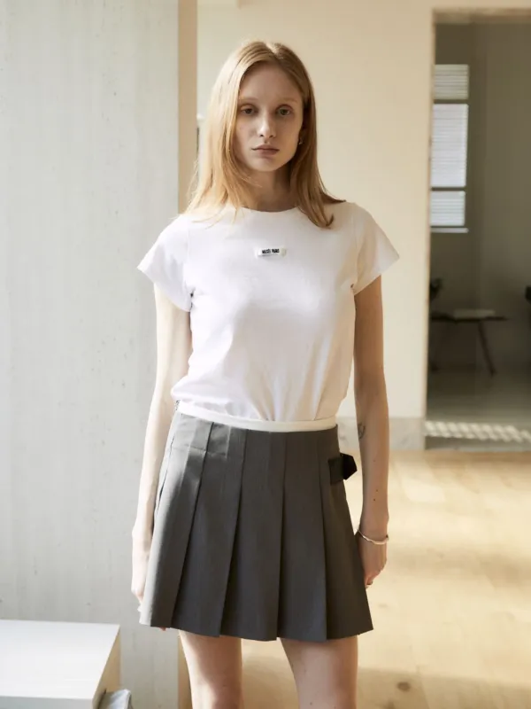 [4th] ALLIANCE Musee Paris Tape T-Shirt_Off White