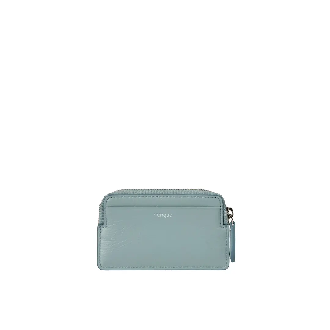 분크 [아울렛] Perfec Slim Zipper Card Wallet (퍼펙 슬림 지퍼 카드지갑) Reef Green 상품 이미지 2