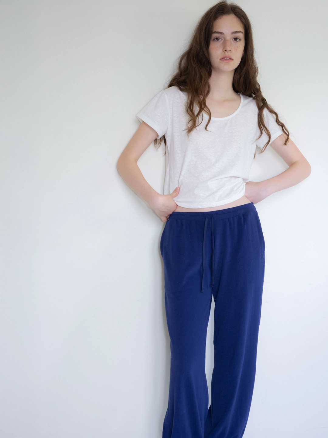 헤더먼트 soft slub u neck tee (white) 상품 이미지 2
