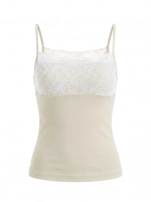 LITTLE SISTER LACE TOP (IVORY)