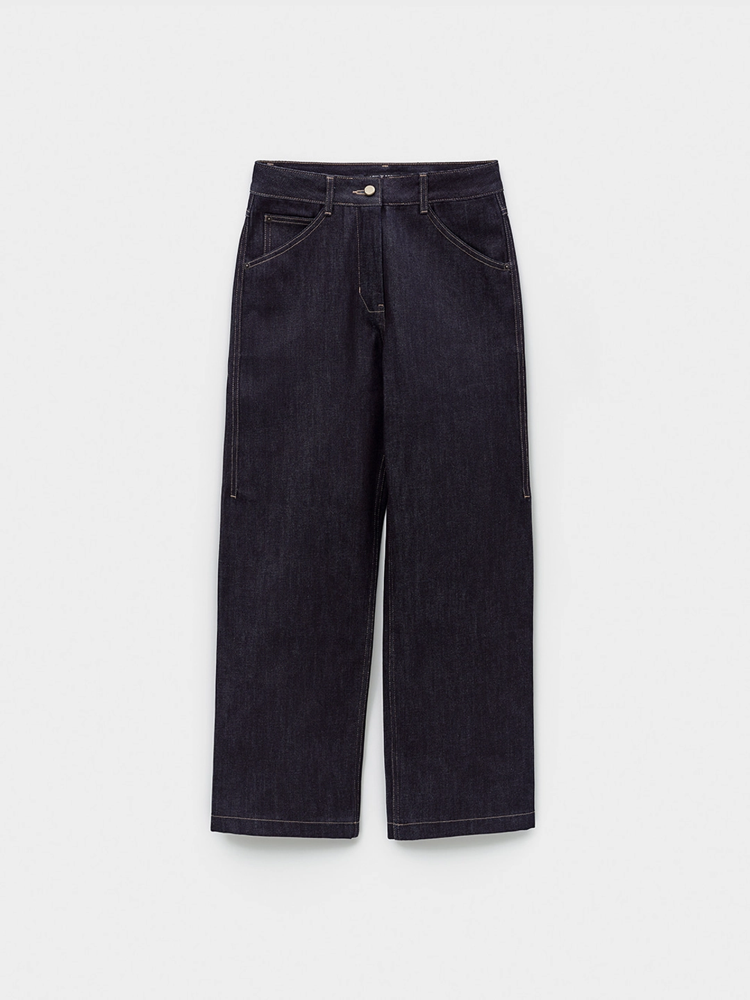 로우클래식 New Straight Fit Denim_Dark Blue 상품 이미지 1