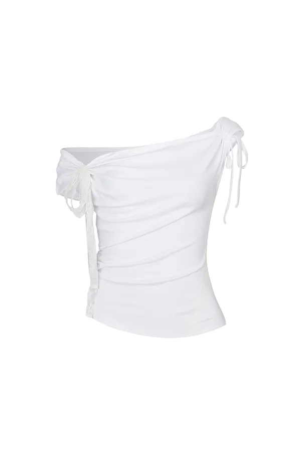 ANGEL STRAP TOP white