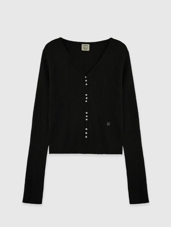 Linen Limited Cardigan (Black)