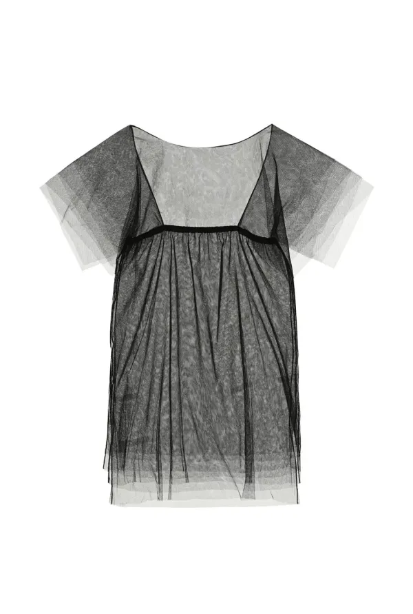 MESH LAYERED TOP (BLACK)