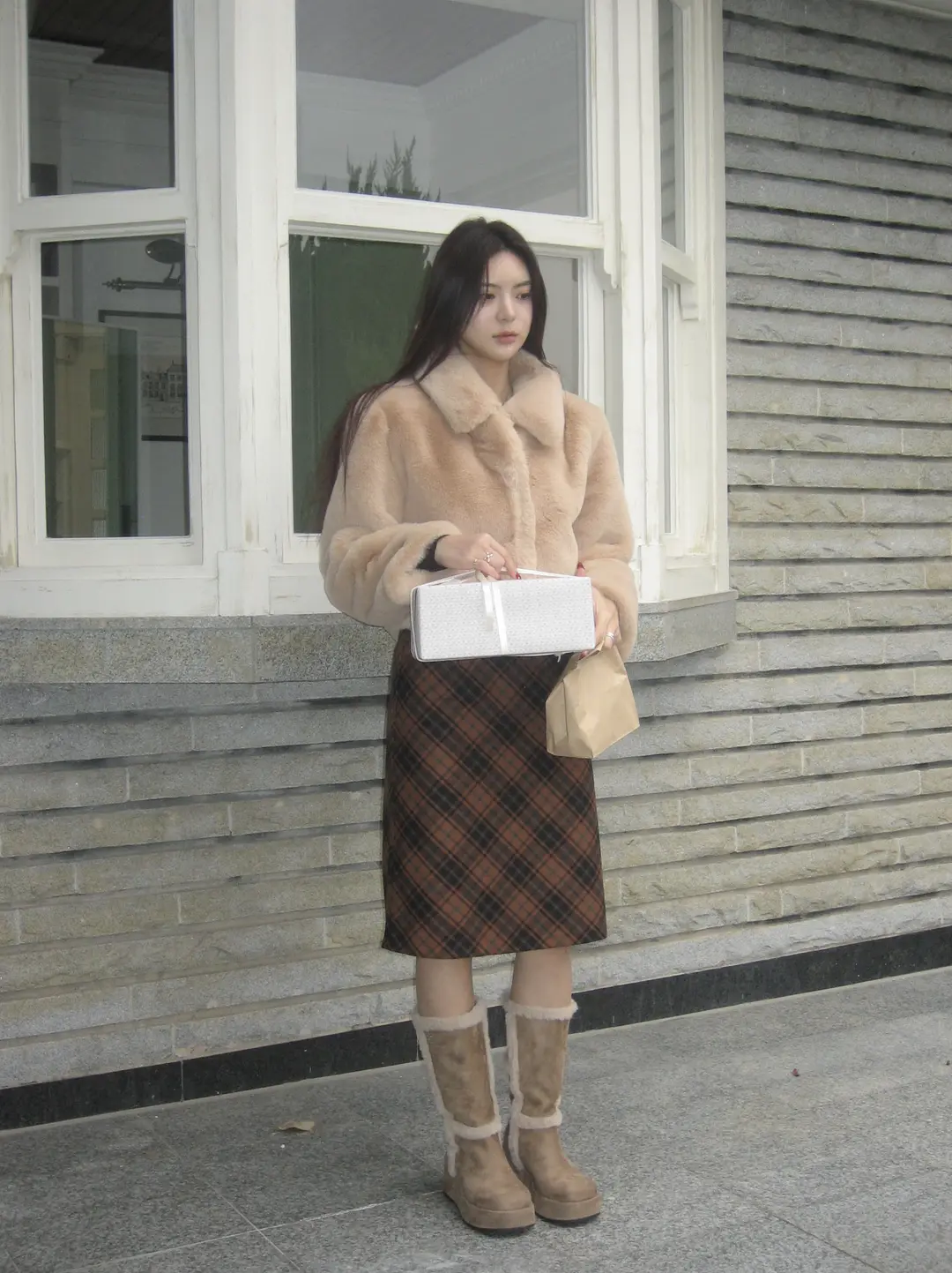 루루서울 Bread Skirt (Brown) 상품 이미지 2