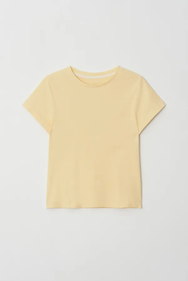 baker half tee - butter