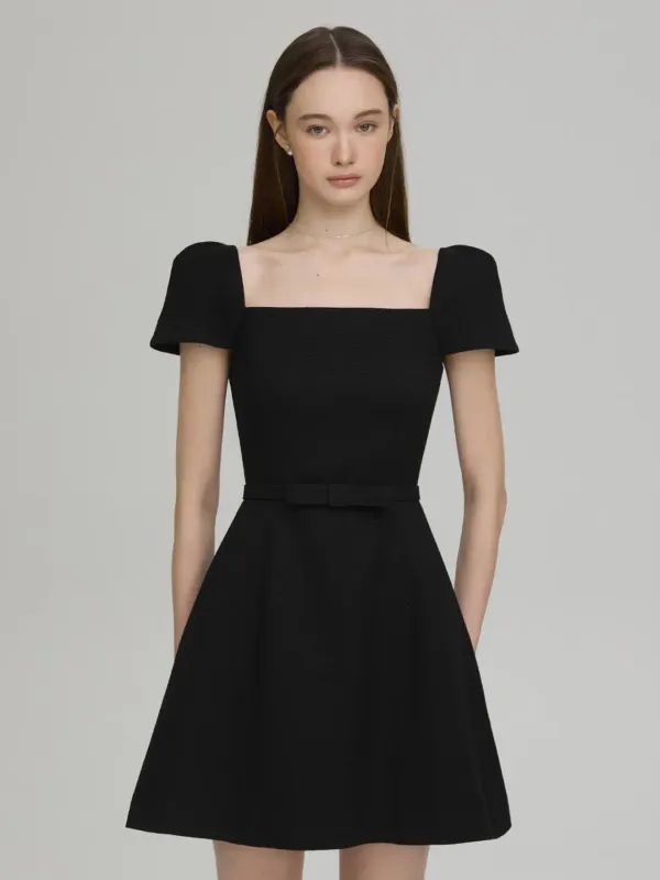 Heritage Square Dress - Mini(3color)