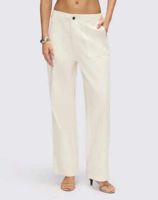 The Trooper Pant - Crema
