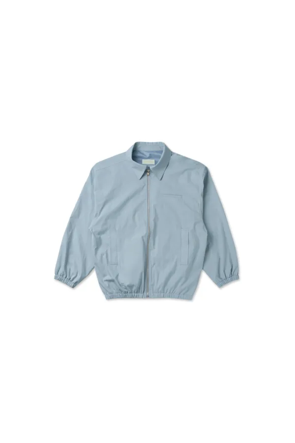 Gery work jacket_skyblue