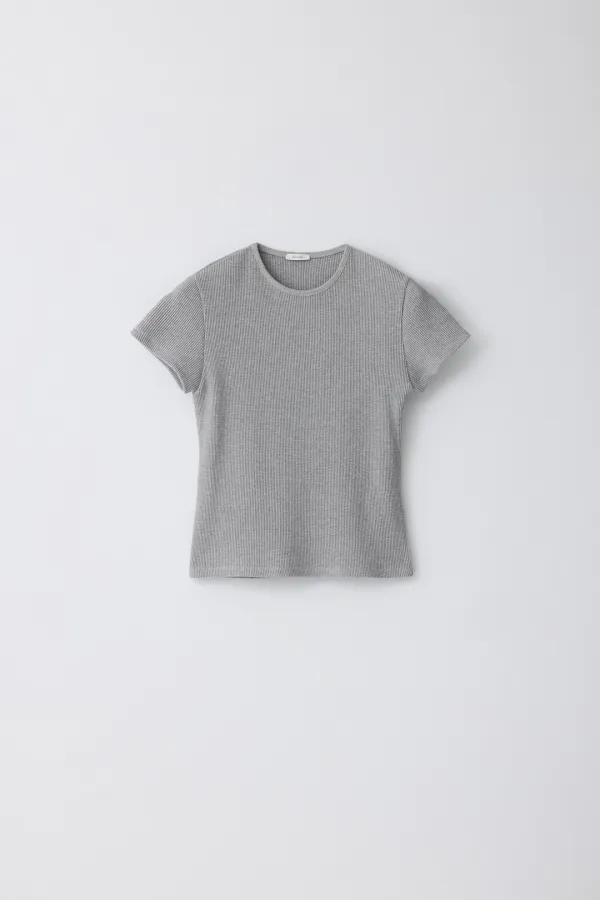 Breeze T-Shirts_Melange Gray