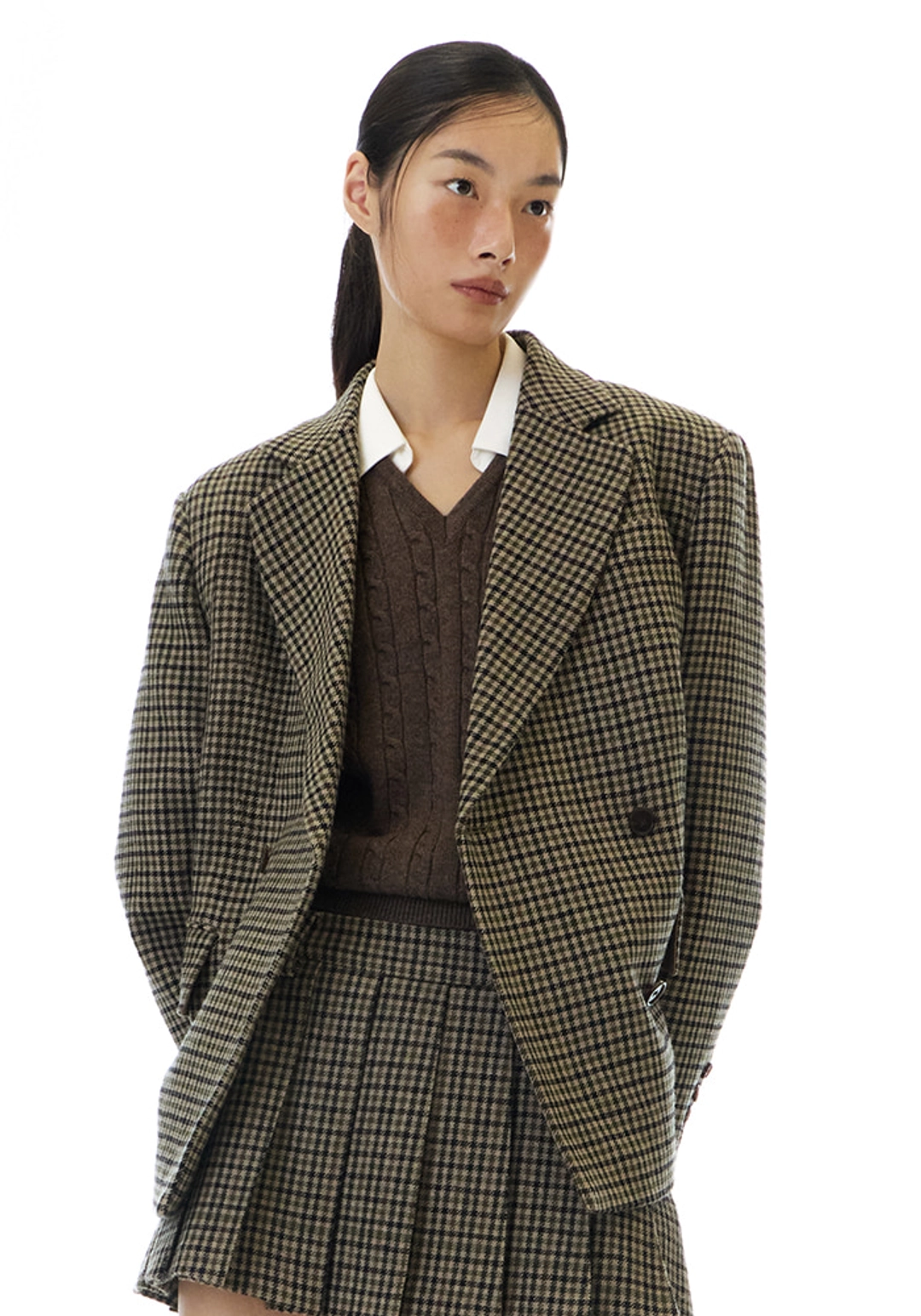 그로브 HAZE CHECK JACKET 상품 이미지 2