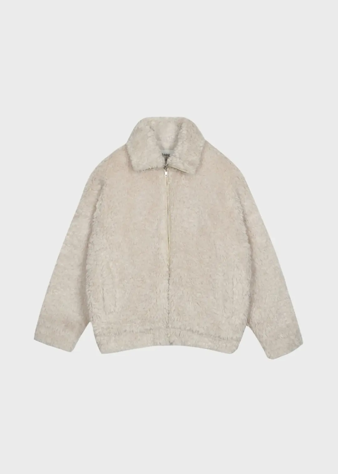 a polar bear zip-up