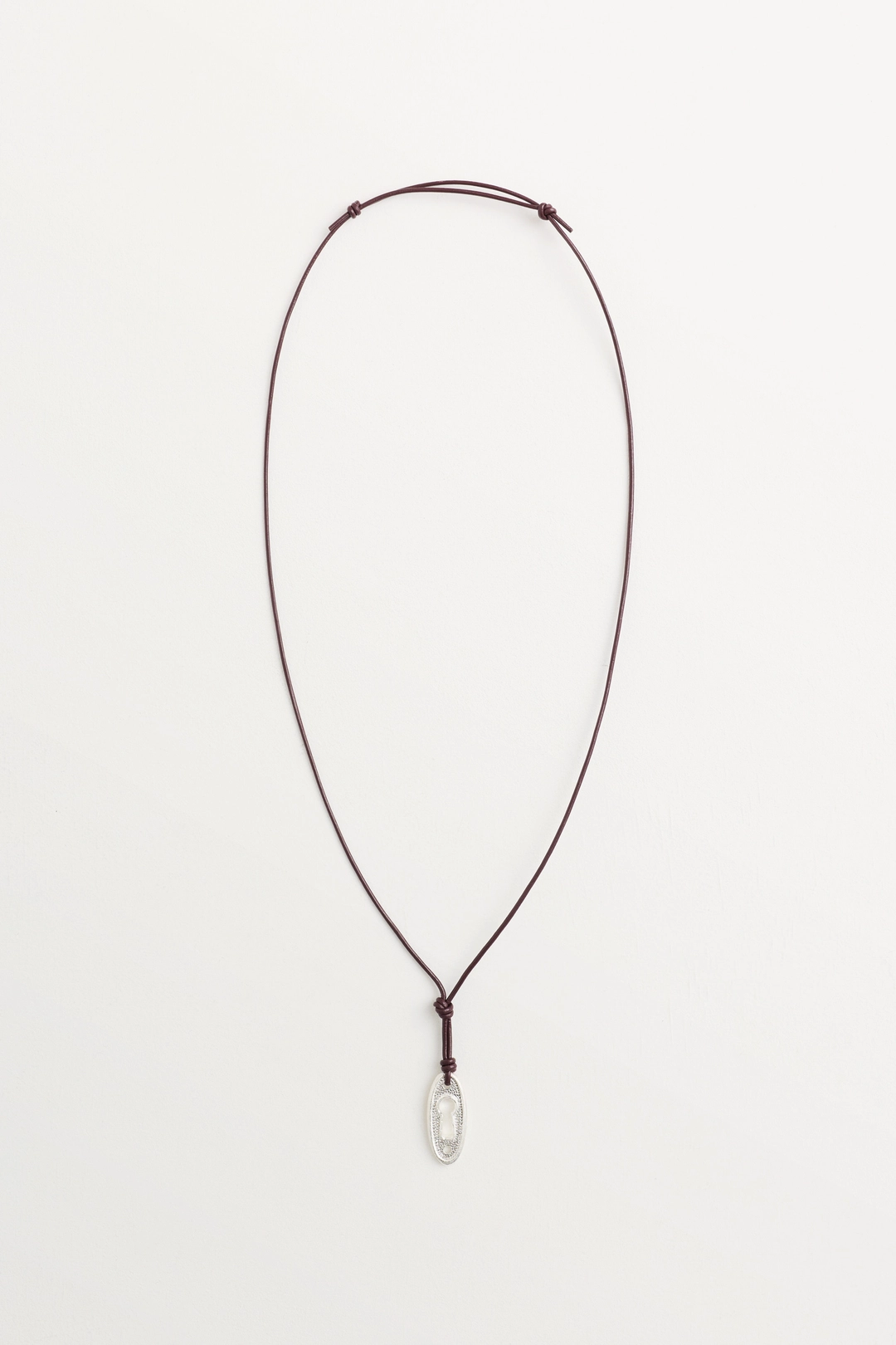 더일마 Noe Knotted Choker wine 상품 이미지 1