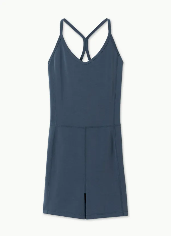[Movement Line] Y short jumpsuit_Grisaille