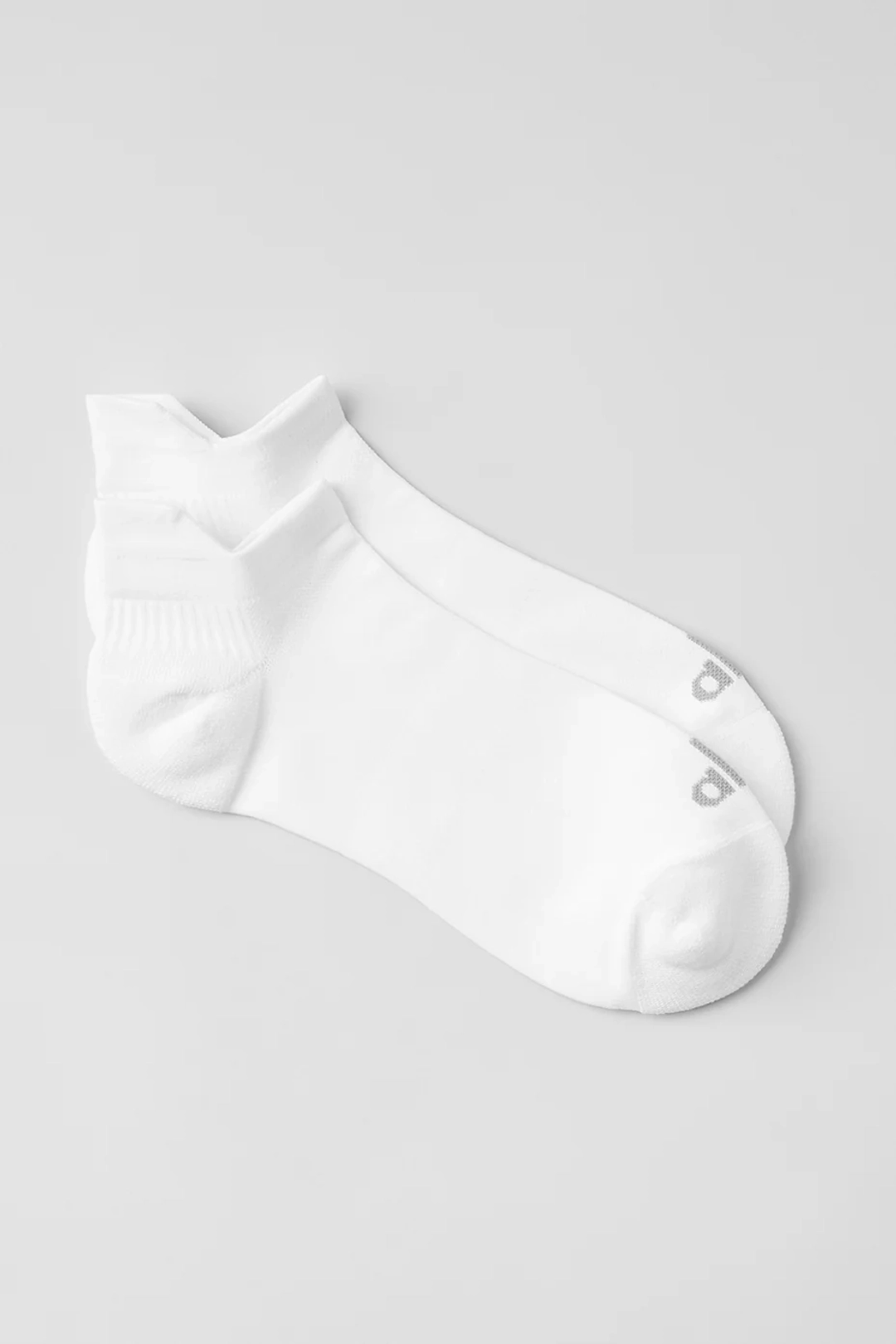알로요가 Unisex Performance Tab Sock - White/Titanium 상품 이미지 1