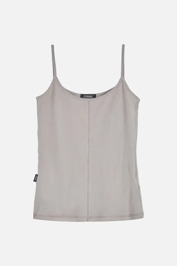 Soft Long Sleeveless _ Beige